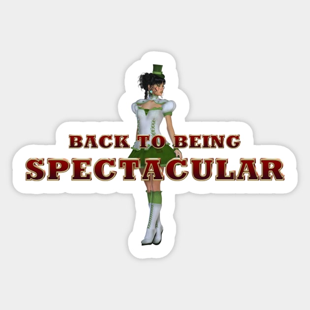 Back to Spectacular Sticker by teepossible